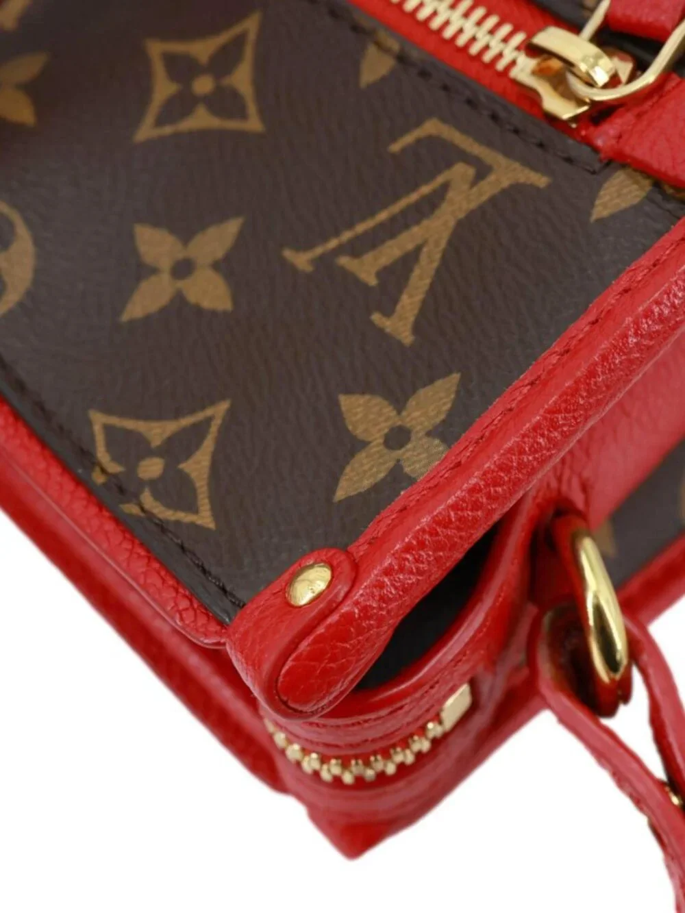 Louis Vuitton Popincourt Monogram Canvas Tote Bag Red